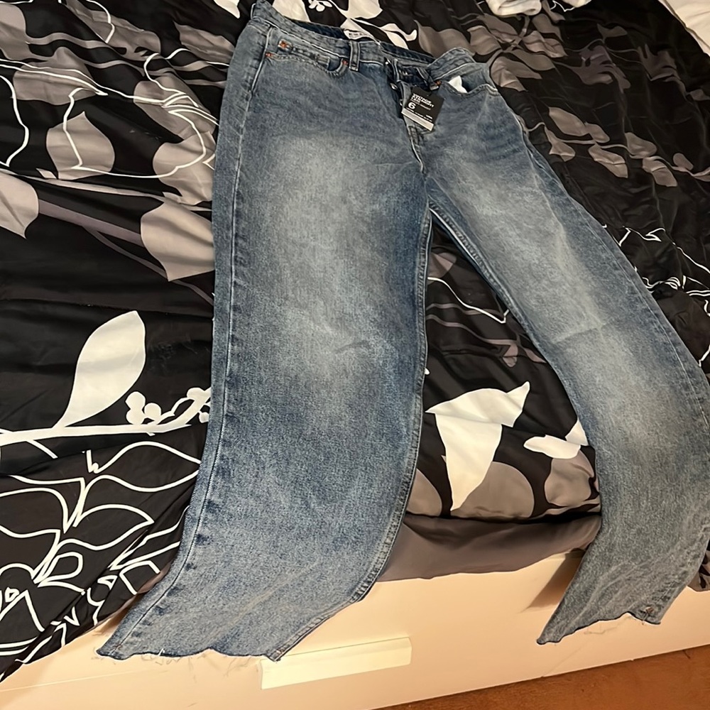 Size 6 Vintage straight leg high waist jeans